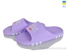 Шлепки Inblue DS71 бузковий