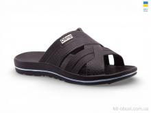 Шлепки Rai shoes M204 чорний