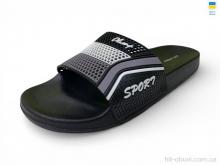 Шлепки Rai shoes M231 сірий