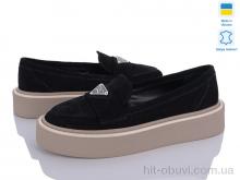 Туфли G-Aira 606 чорний замш