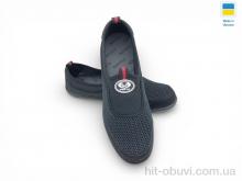 Слипоны Rai shoes Т3 чорний