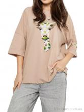 Футболка Massmag 2012 бежевий