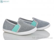 Слипоны CROSSOPT BE112 silver