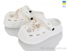 Крокси Golden Lion 156-2 білий