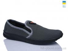 Слипоны DeMur 6-144 сірий