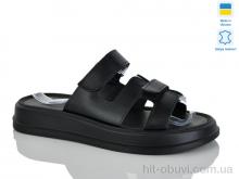 Шлепки Sali 9 чорний к.