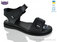 Босоножки Garti 36 чорна шкіра