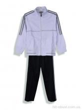 Спортивный костюм Presto 565 3-смужки білий