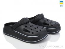 Кроксы Golden Lion Е252 чорний