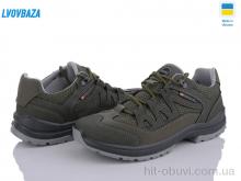 Кроссовки Lvovbaza Paolla ПАТ5-3713 хакі сітка