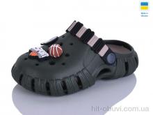 Кроксы Lot Shoes 012 хакі-т.беж