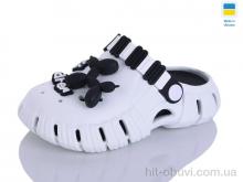 Кроксы Lot Shoes 012 біло-чорний
