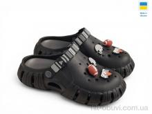 Кроксы Rai shoes DS012 чорний