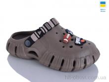 Кроксы DeMur 6770 коричневий