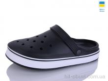 Кроксы M&L  Alex13 B17 чорний