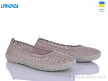 Балетки Lvovbaza Paolla Б8 бежевий