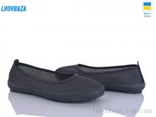 Балетки Lvovbaza Paolla Б8 сірий