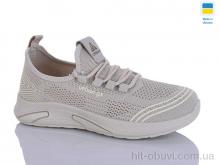 Кроссовки DeMur 6733 св.бежевий