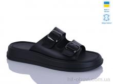 Шлепки Sali 91 чорний к.