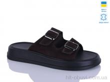 Шлепки Sali 91 шоколад з.