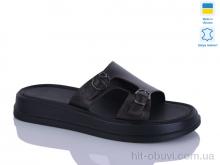 Шлепки Sali 11 шоколад к.