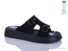 Шлепки Sali 12 чорний з.