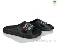 Шлепки Rai shoes С79 чорний