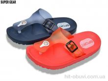 Вьетнамки Super Gear 01-2467 navy-red mix