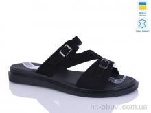 Шлепки Sali 53 чорний з.