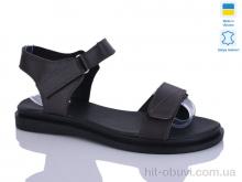 Босоніжки Sali 13 шоколад к.