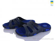 Шлепки Golden Lion N16 синій