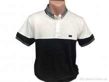 Футболка TurkishBrend 2001 біло-чорний