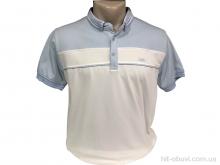 Футболка TurkishBrend 2002 біло-блакитний