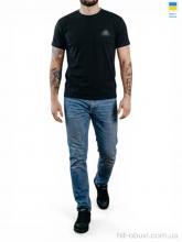 Футболка Sport style 01AD батал чорний