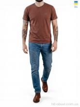 Футболка Sport style 01PU батал коричневий