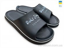 Шльопанці Rai shoes 520(010) чорний