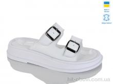 Шлепки Sali 91 білий к.