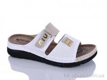 Шльопанці Sali-2 203-40 білий-беж к.