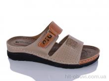 Шльопанці Sali-2 203-40 корич.к.