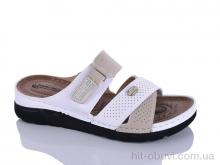 Шльопанці Sali-2 203-52 білий-беж к.