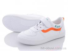 Кроссовки Violeta Q45-M132 white-orange